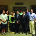 By Aimee Griffin, Contributing Writer Fourteen of the English Department’s senior writing students read pieces from their repertoires to celebrate the culmination of their college careers on Tuesday in Penn...