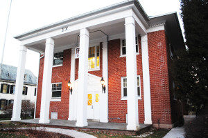 A student allegedly broke into the Sigma Chi Chapter House, located  on Carlisle Street, on Nov. 21.