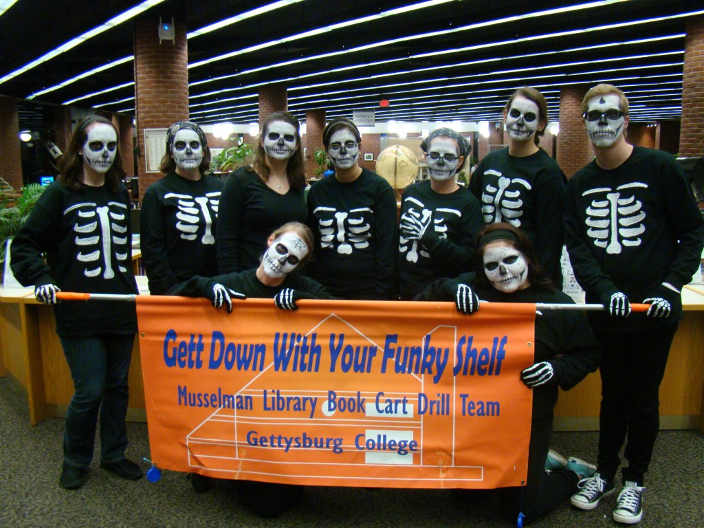 Book Cart Drill Team to march in the Halloween Parade The Gettysburgian.