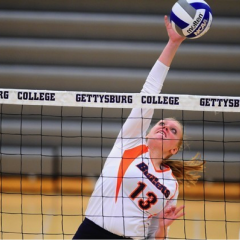 Gettysburg Volleyball Gets Off on the Right Foot at Battlefield Classic Tournament