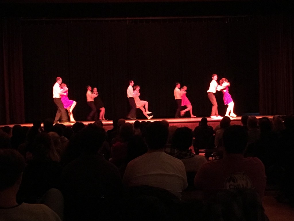 Dance ensemble's spring showcase featured contemporary, hip hop, and swing. Photo courtesy of Jamie Welch.