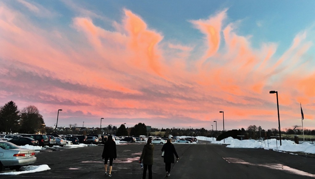 BONUS FACT: Gettysburg’s famous sunsets are actually a result of years of releasing chemincals into the air. So far the chemincals have created prettier sunsets in the sky and a strong desire to print pictures of sunsets in black and white in the Gettysburgian staff.