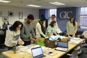 Leadership mentors at the GLC were responsible for organizing the event (Photo courtesy of Garthwait Leadership Center)