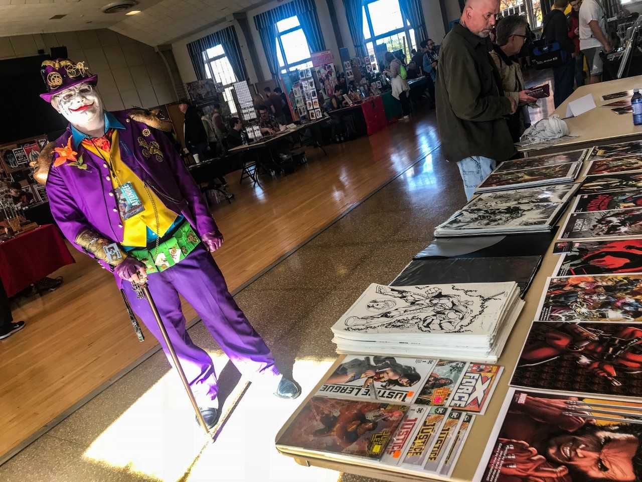Passionate comic fans and cosplayers attended LincCon, Gettysburg's first comic convention (Photo Kyra Pfeiffer/The Gettysburgian)