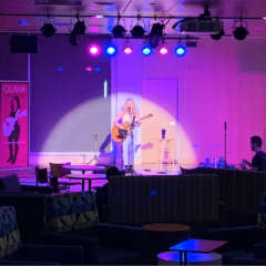 ‘The Voice’ Contestant Olivia Farabaugh Jams at Coffeehouse Series