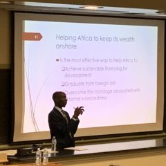 14th Annual Gondwe Lecture: Léonce Ndikumana Presents on Capital Flight and Debt in Africa