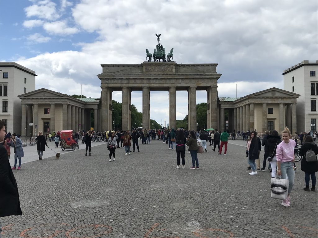 Brandenburg Gate in Berlin, Germany (Photo courtesy of Kyle McIntyre)