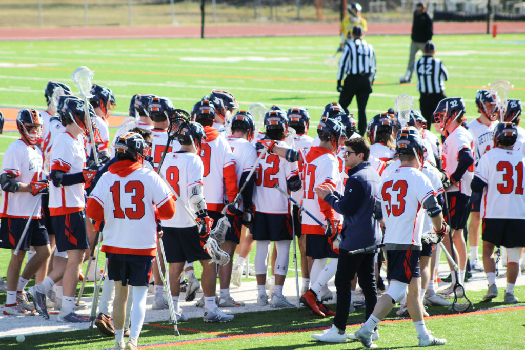 Men's lacrosse action is, as with the rest of Gettysburg sports, suspended (Photo Allyson Frantz/The Gettysburgian)