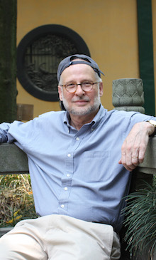 Associate Professor of Political Science Fritz Gaenslen in Hangzhou, China (Photo courtesy of Gettysburg College)