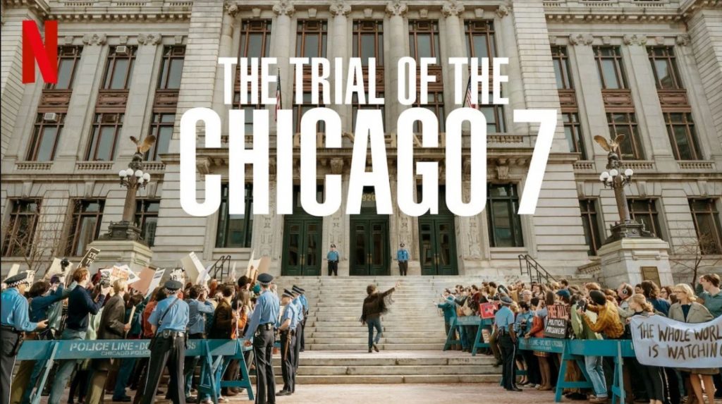 (Promotional photo from The Trial of the Chicago 7)