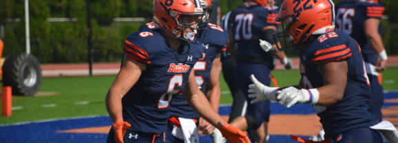 Bullets Defeat Western Connecticut 34-28; Coach Green Comments on Game