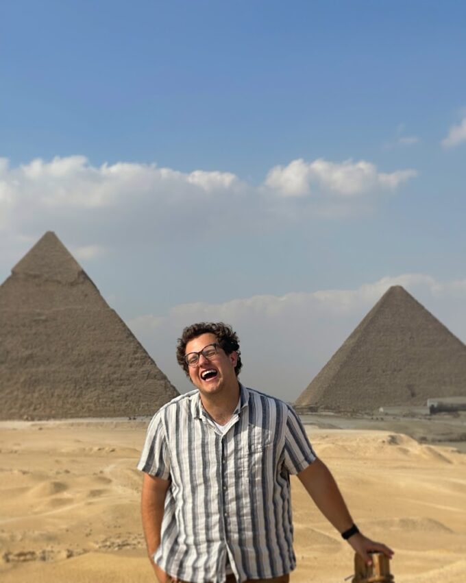 Brandon Neely in Egypt (Photo provided)