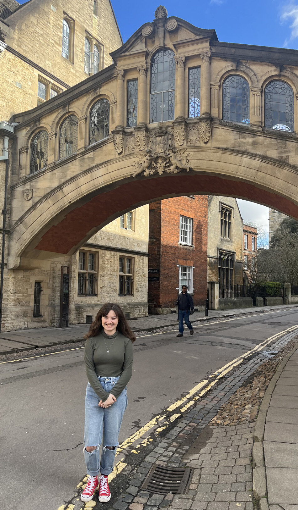Katie Oglesby in Bath, England (Photo provided)