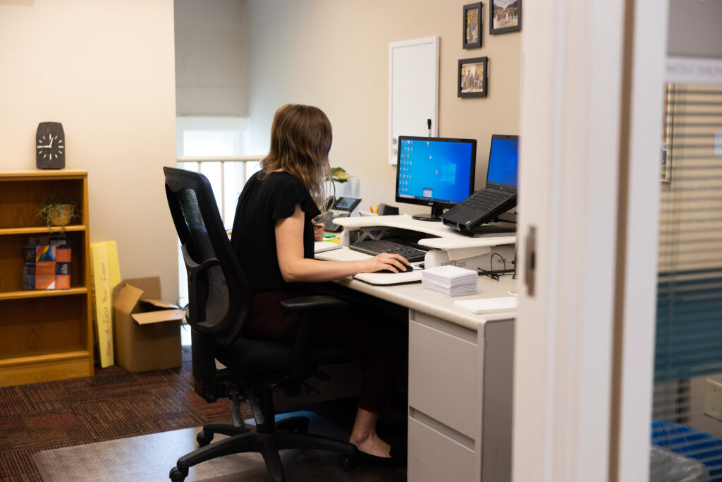 Nicole Bauer '22 (Photo Eric Lippe/The Gettysburgian)