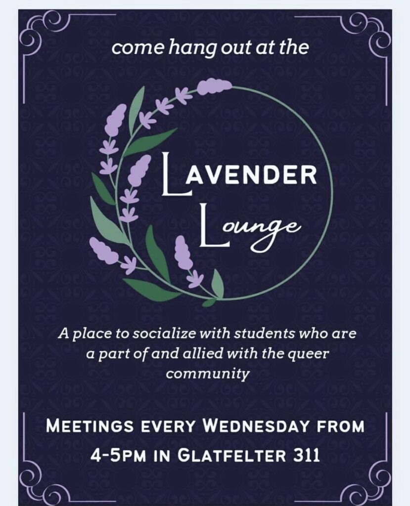 Lavender Lounge poster