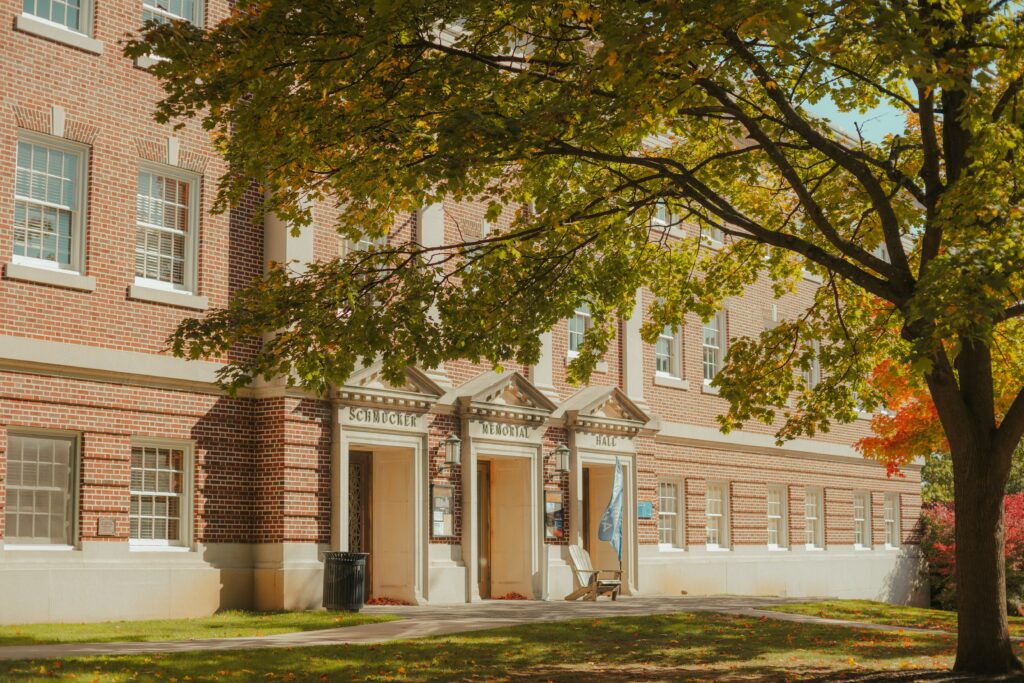 Schmucker Hall (Photo Borna Ganji/The Gettysburgian)