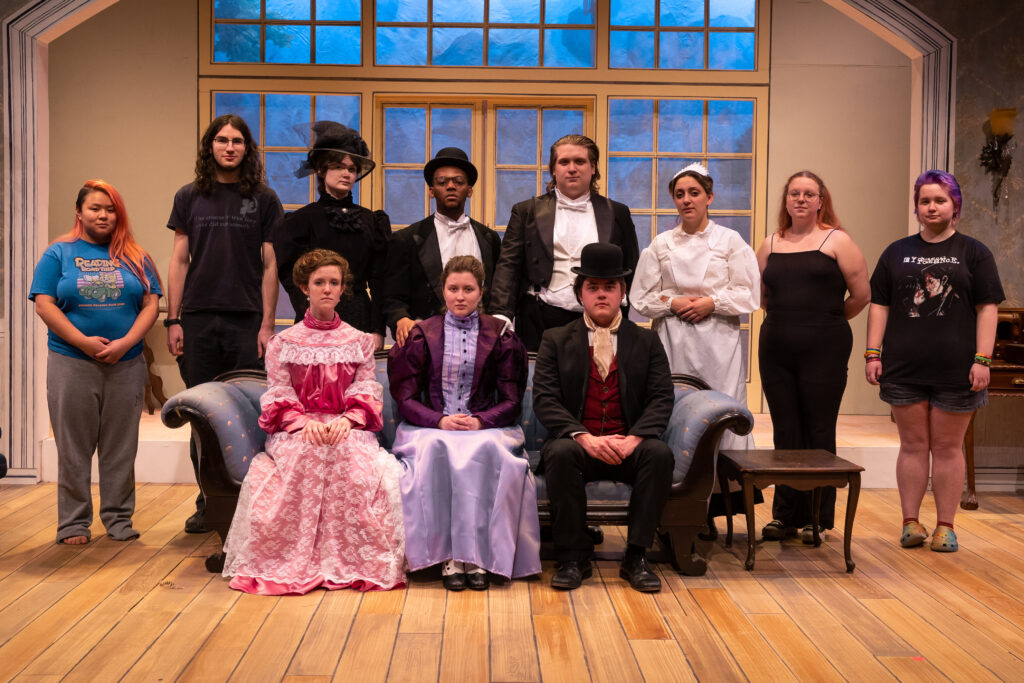 The cast and crew of Hedda Gabler (Photo courtesy of Alex Sanchez)