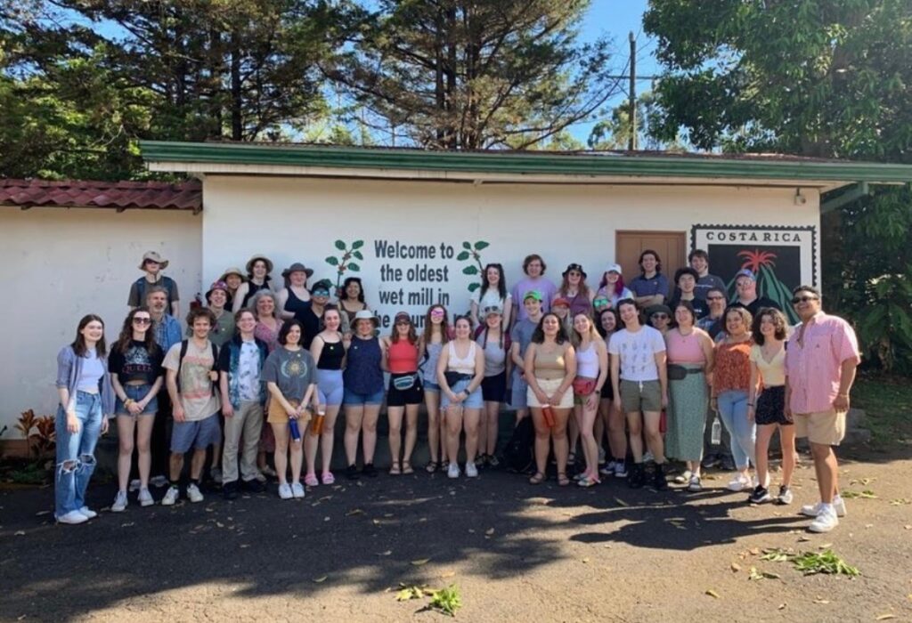 Choir on tour in Costa Rica, 2023 (Photo provided)