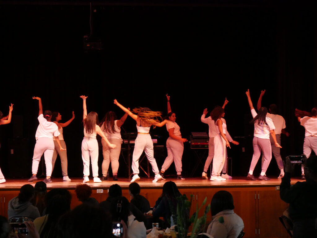 Students dance during African Diaspora Celebration (Photo Sofia Gutierrez/The Gettysburgian)
