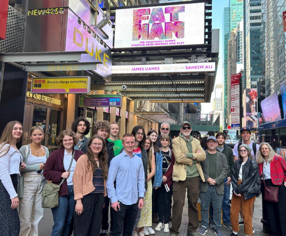 Professor Fee's Class in New York (Photo Provided)