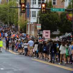 The Class of 2027 Performs the First-Year Walk