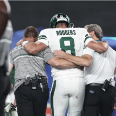 Rodgers Tears Achilles and Jets’ Fans’ Hearts