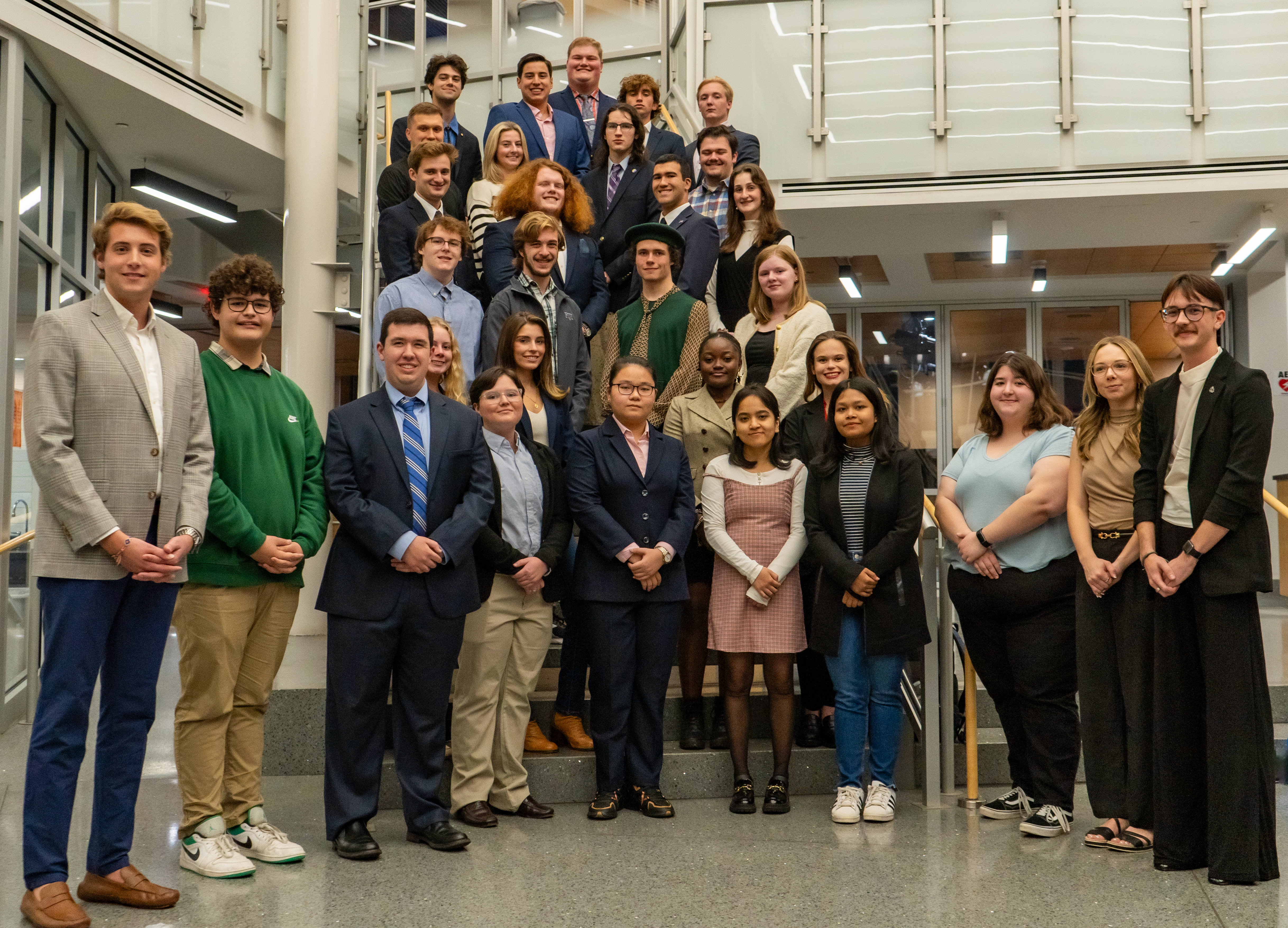 The Gettysburg College Student Senate for the 2023-2024 academic year. (Photo William Oehler/The Gettysburgian)