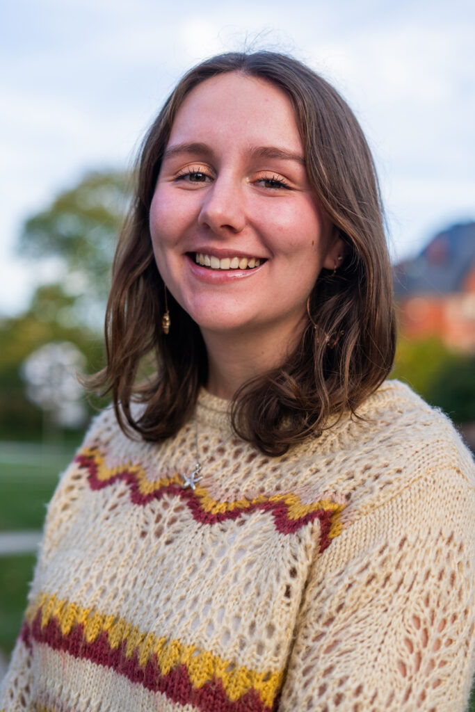 Ella Prieto '26 (Photo William Oehler/The Gettysburgian)