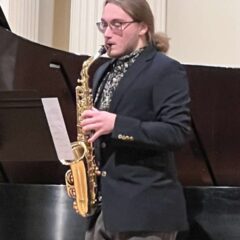 Junior Spotlight: Orazio Thomas, Saxophone