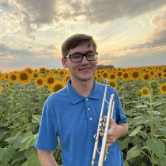 Senior Spotlight: Jacob Hunkins, Trumpet