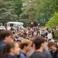Class of 2029 Partake in First Year Walk
