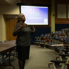 EI Concludes Democracy Week with “Join or Die” Film Screening