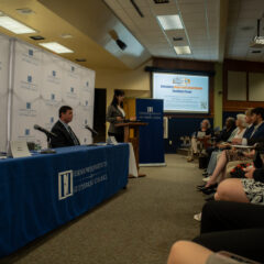 College Holds Special Election School Board Candidate Forum: Hopkins and Kerney