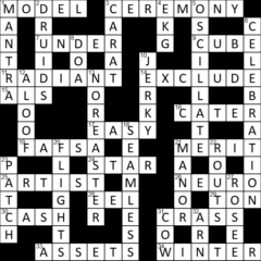 The Crossword Answers, October 2025 No. 1 Issue
