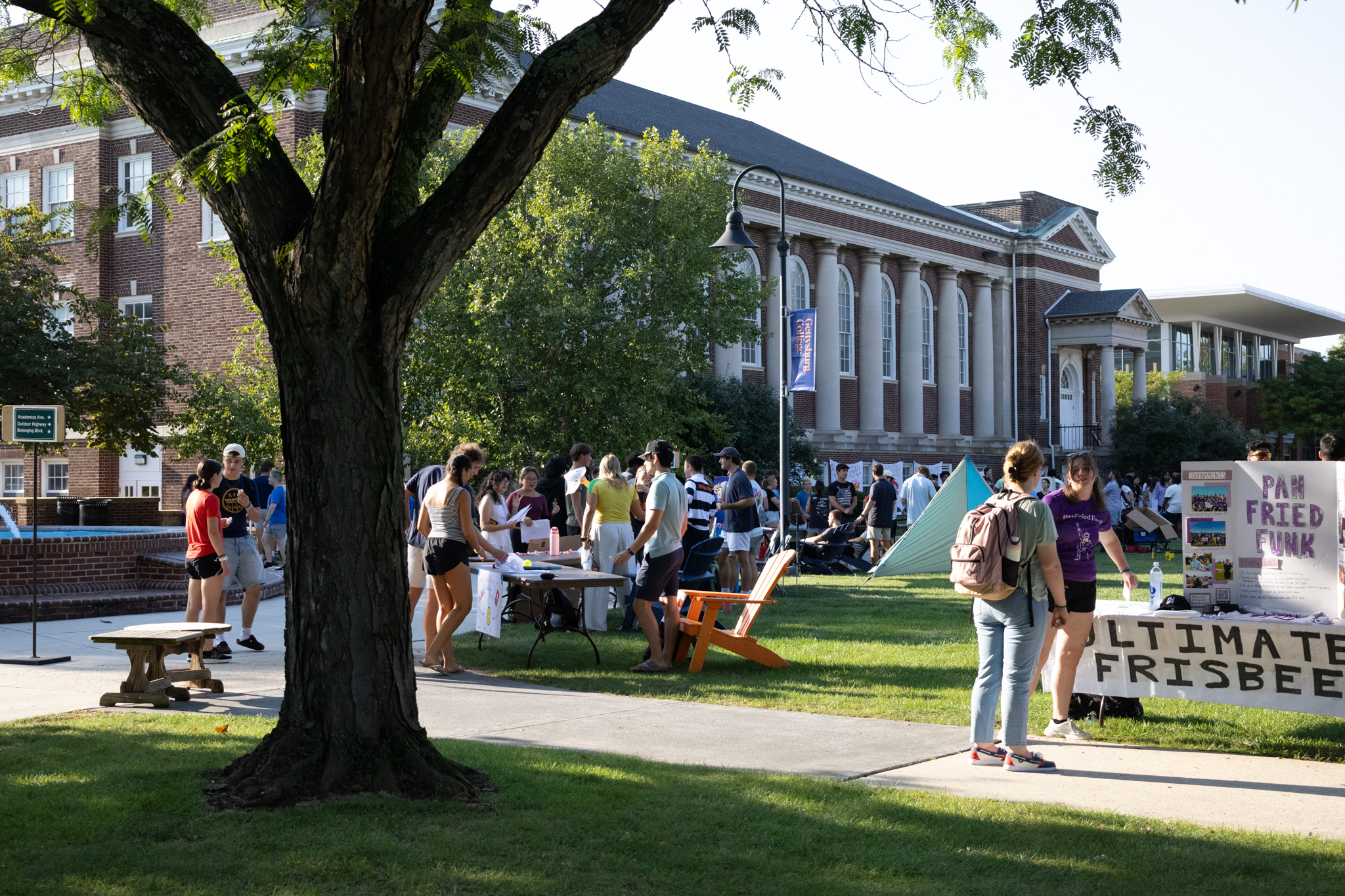 Gettysburg College Holds Annual Fall Activities Fair