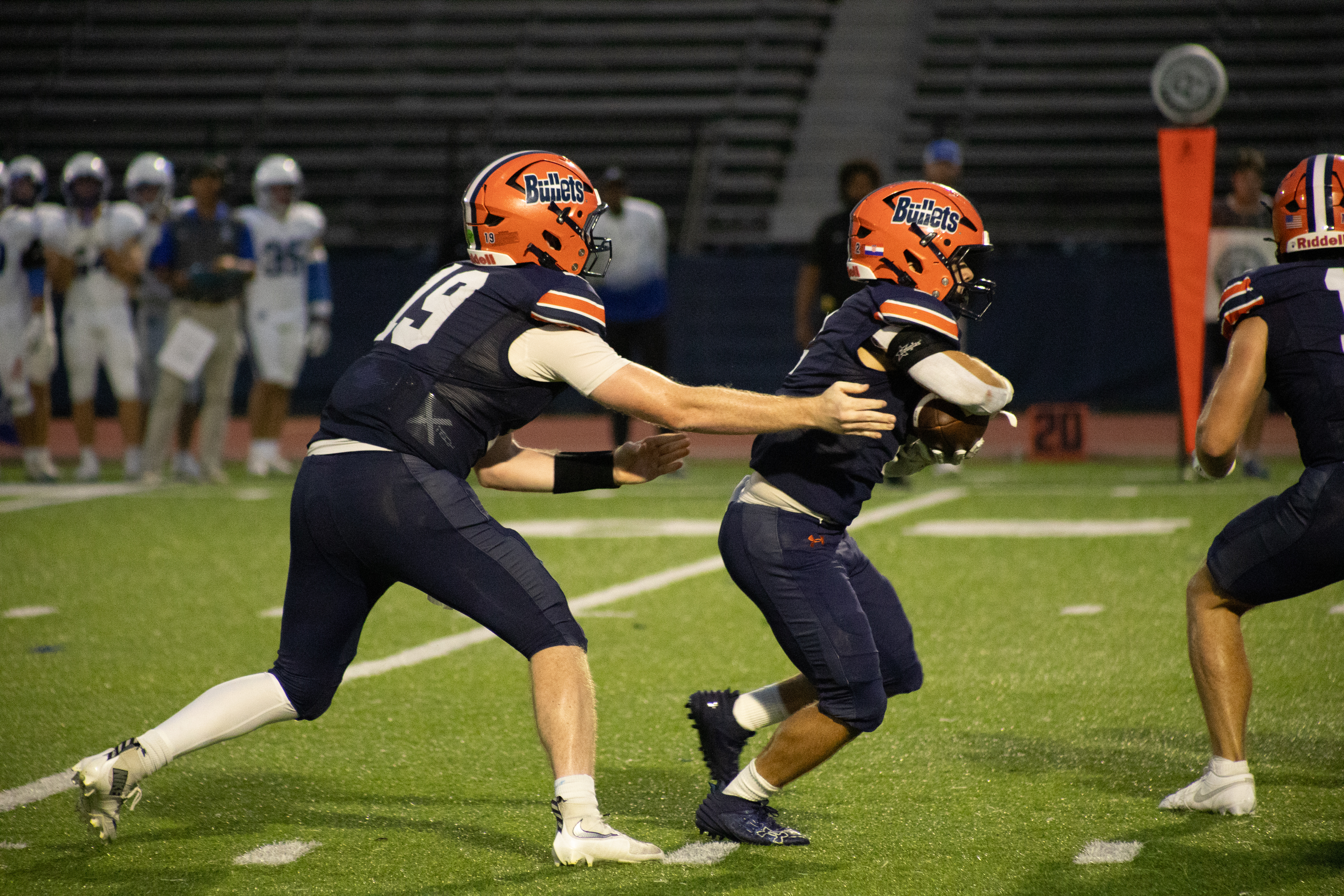 College Holds the Tailgate before the Bullets Fall to Washington and Lee under the Lights; Coach Green Comments on Loss