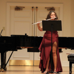 Charlotte Lewis Performs Reinecke, W.F. Bach, Beeftink and Clarke in Senior Recital 