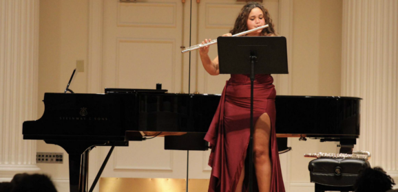 Charlotte Lewis Performs Reinecke, W.F. Bach, Beeftink and Clarke in Senior Recital 