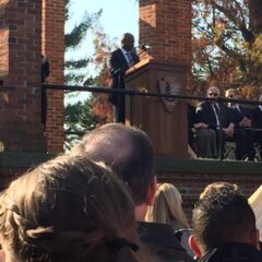 LeVar Burton addresses race and justice at Dedication Day ceremony