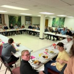 Newman Association and Hillel Host an Interfaith Thanksgiving