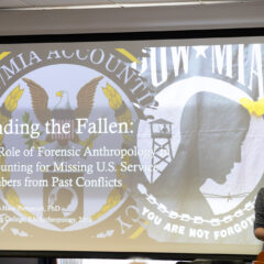 Anthropology Department Hosts Forensic Anthropologist for ‘Finding the Fallen’ Lecture