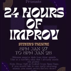 Shots in the Dark Holds First 24-Hour Improv Event