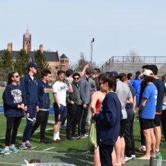 Men’s Track and Field Races to Second in Home Invite