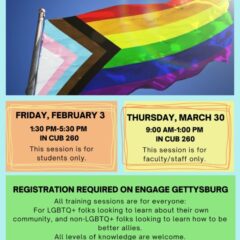 Gender and Sexuality Resource Center Offers LGBTQ+ Awareness and Advocacy Training
