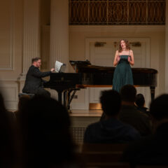 Voice Area Recital Held at Sunderman Conservatory