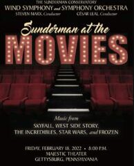 The Sunderman Conservatory’s “Sunderman at the Movies”