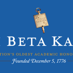 Phi Beta Kappa Inducts 11 New Members Into Society