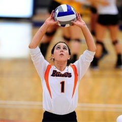 Women’s Volleyball close out their season with a tough loss to Johns Hopkins